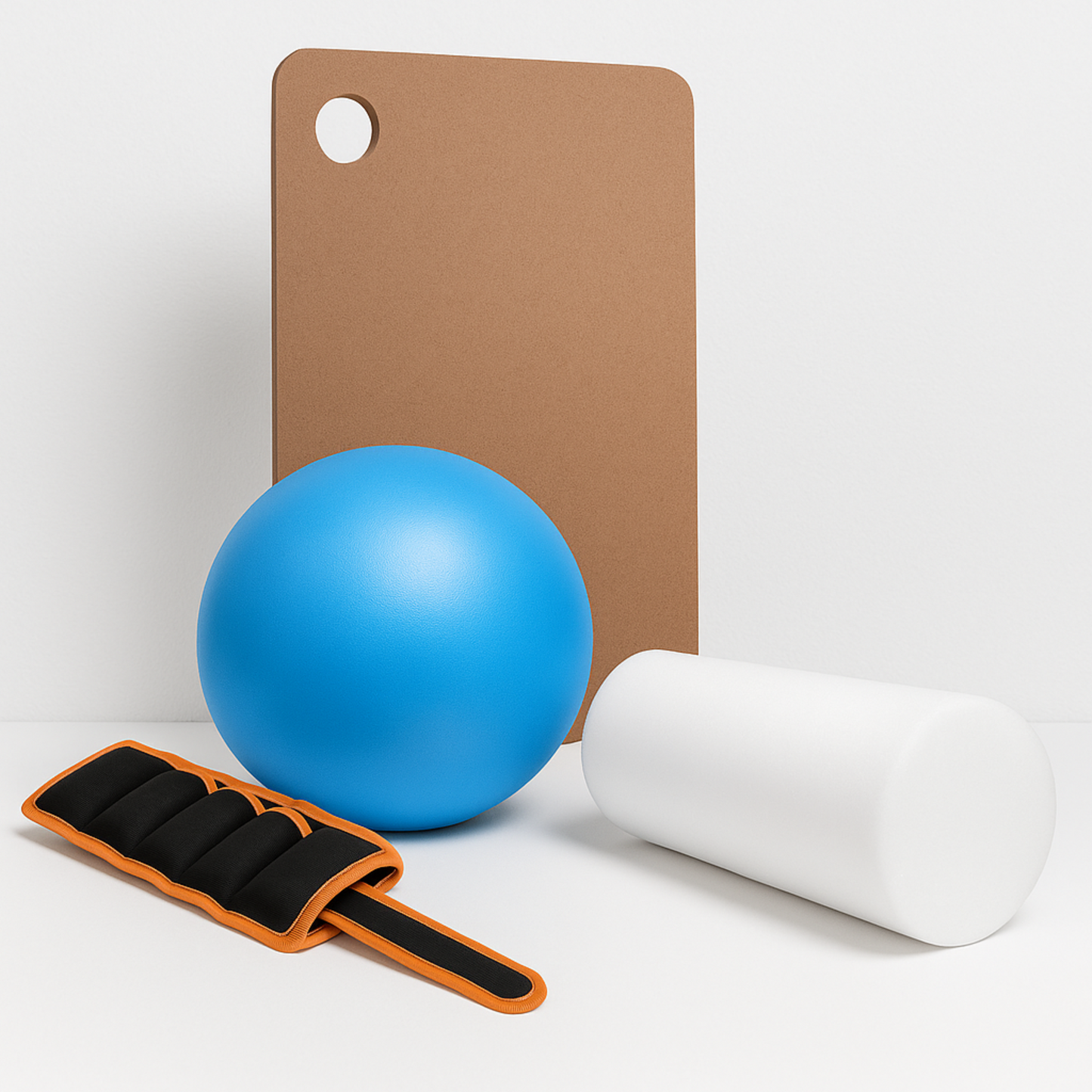Total Hip Replacement Bundle — (Board + Weights + Mini Ball + 12" Roller)