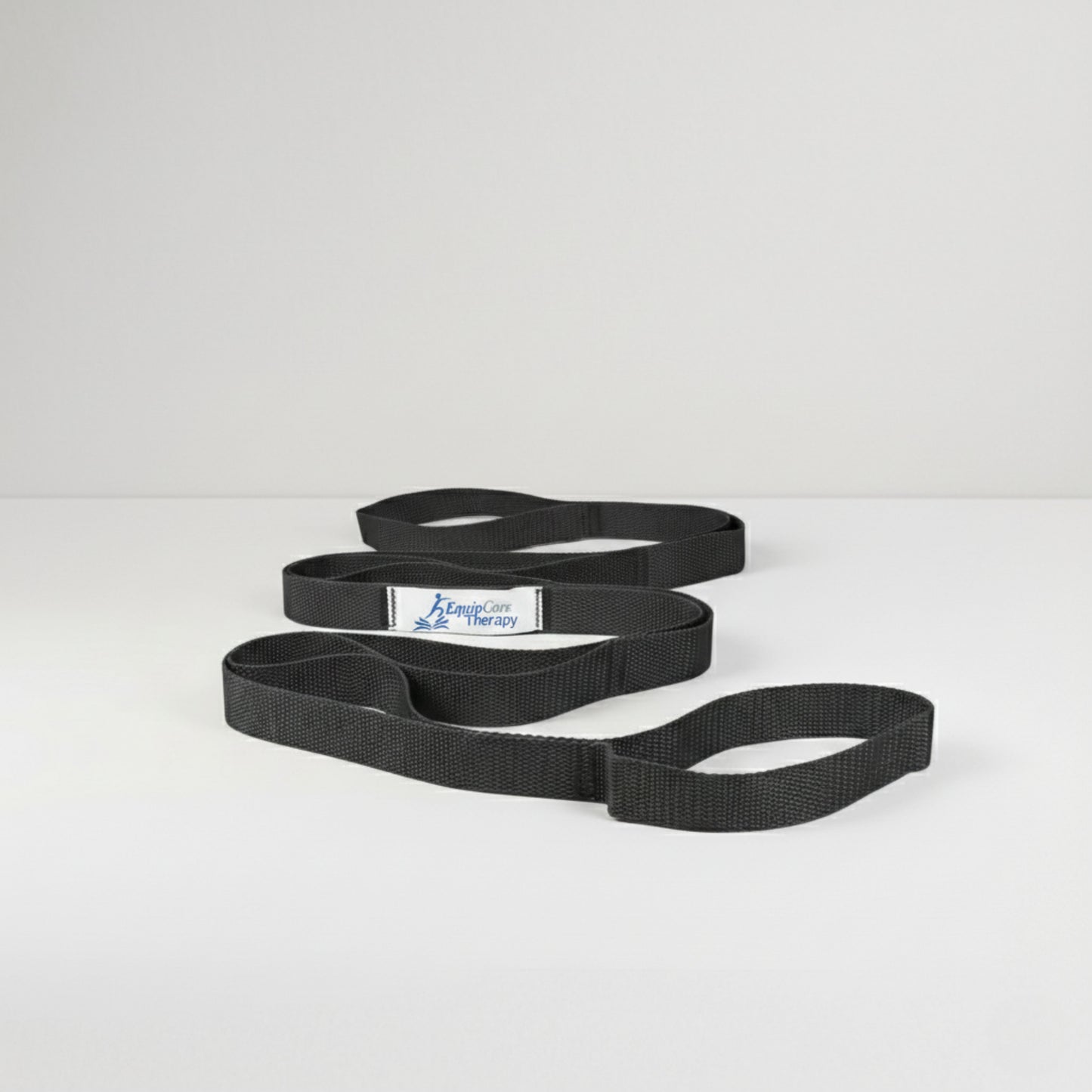 Non-Elastic Yoga Stretch Strap — PT-Approved for Total Knee Replacement Recovery
