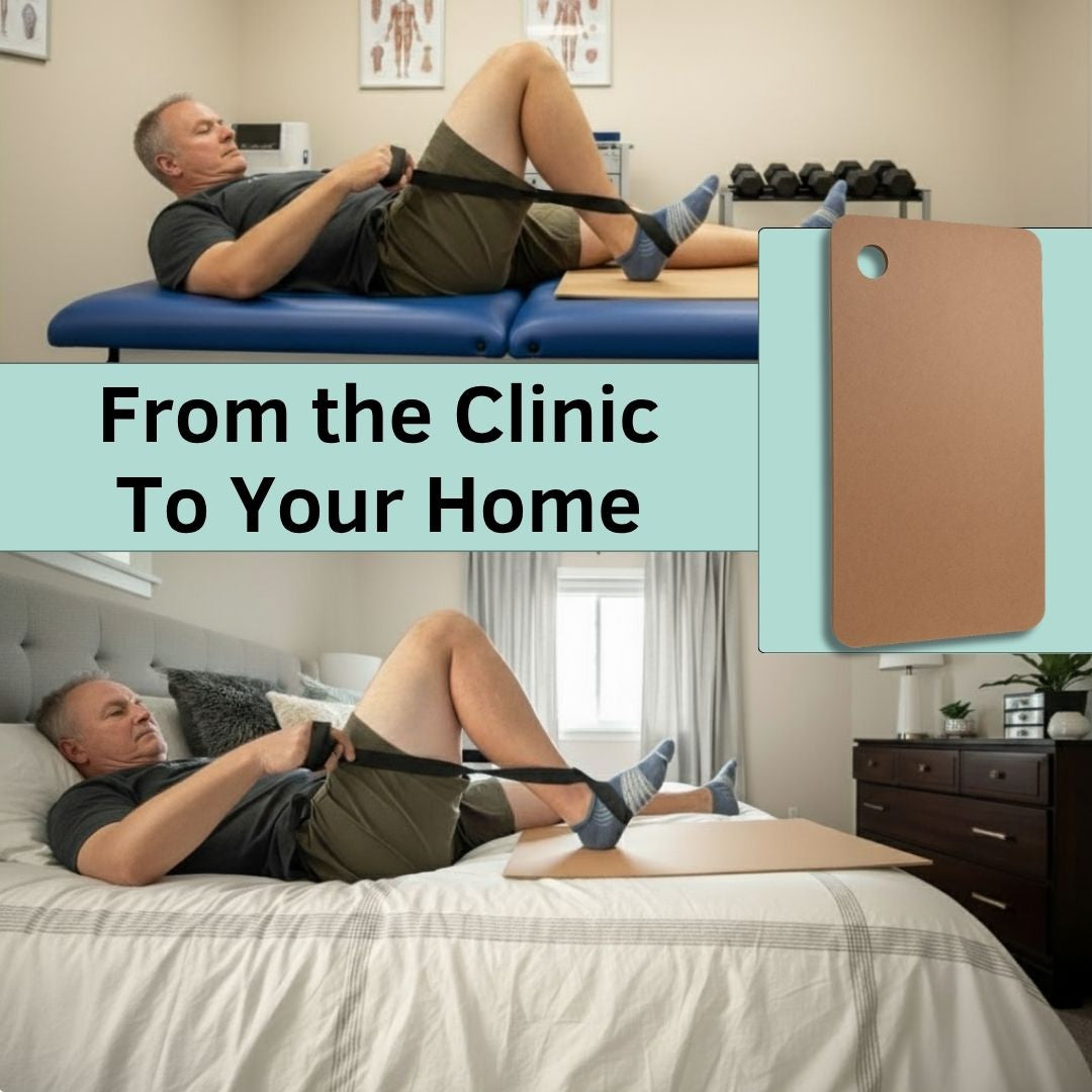 Heel Slide Board — PT-Approved for Total Knee Replacement Recovery