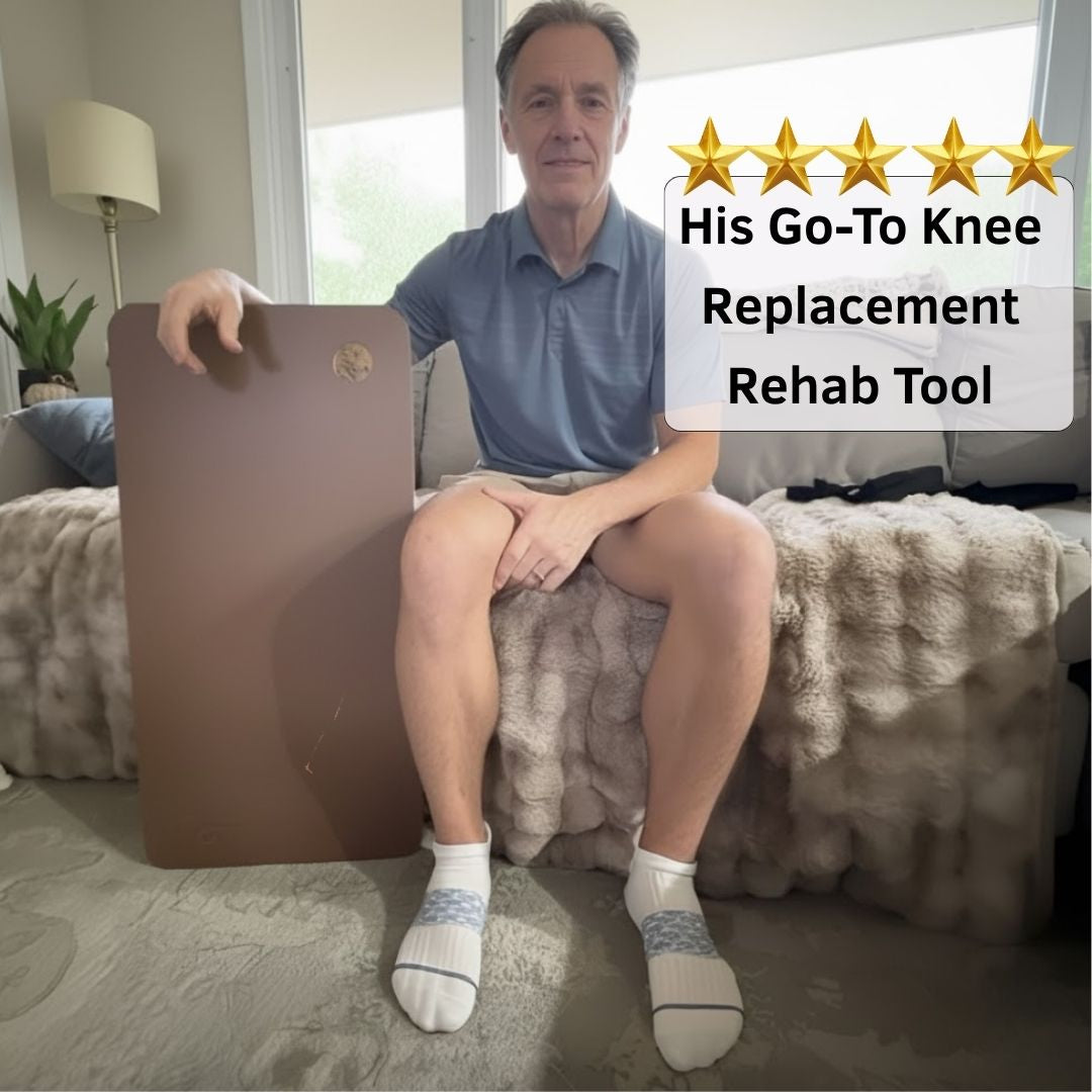 Heel Slide Board — PT-Approved for Total Knee Replacement Recovery