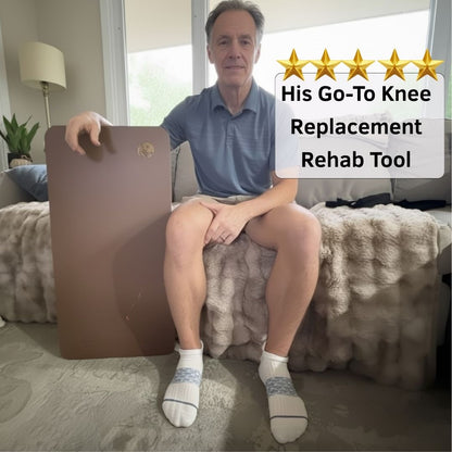 Heel Slide Board — PT-Approved for Total Knee Replacement Recovery