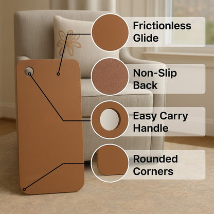 Heel Slide Board — PT-Approved for Total Knee Replacement Recovery