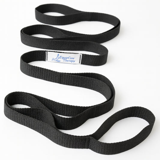Non-Elastic Yoga Strap for Low Back Pain Relief — PT-Approved
